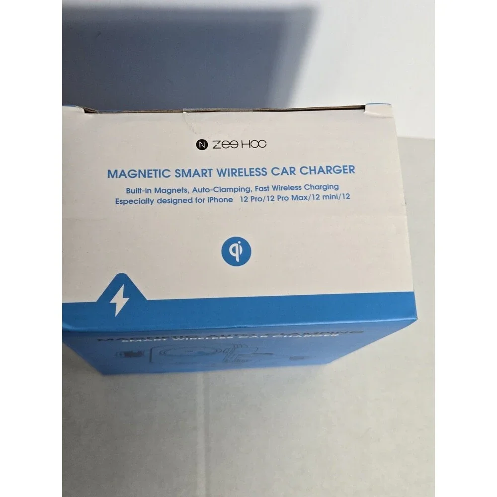 Magnetic Wireless Car Charger Mount, Compatible iPhone 13/13 Pro/iPhone 12/12 Mi